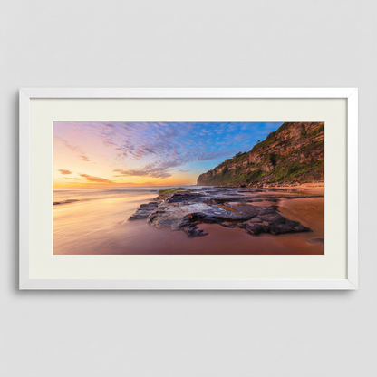 Bungan Beach sunrise fine art print Northern Beaches Sydney