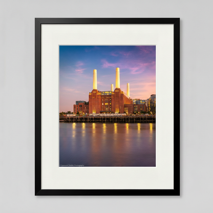 Battersea Power Station industrial architecture in London — fine art cityscape photograph