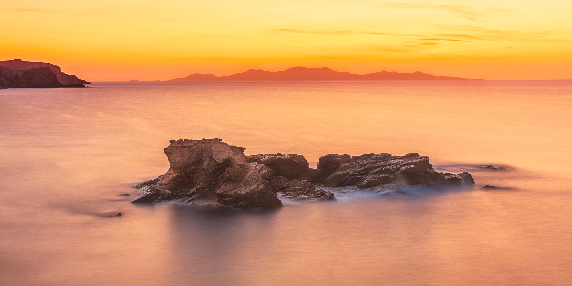 Sunset on Antiparos