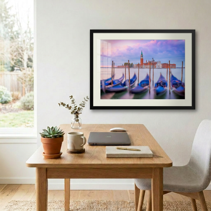San Giorgio Maggiore church across the lagoon in Venice — fine art cityscape print