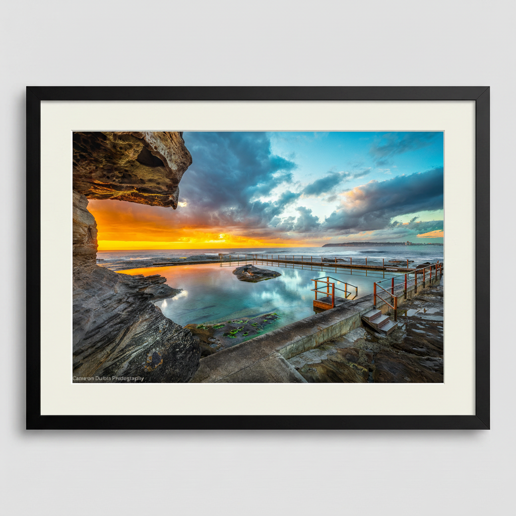 North Curl Curl Ocean Pool at Sunrise