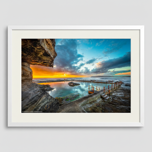 North Curl Curl Ocean Pool at Sunrise