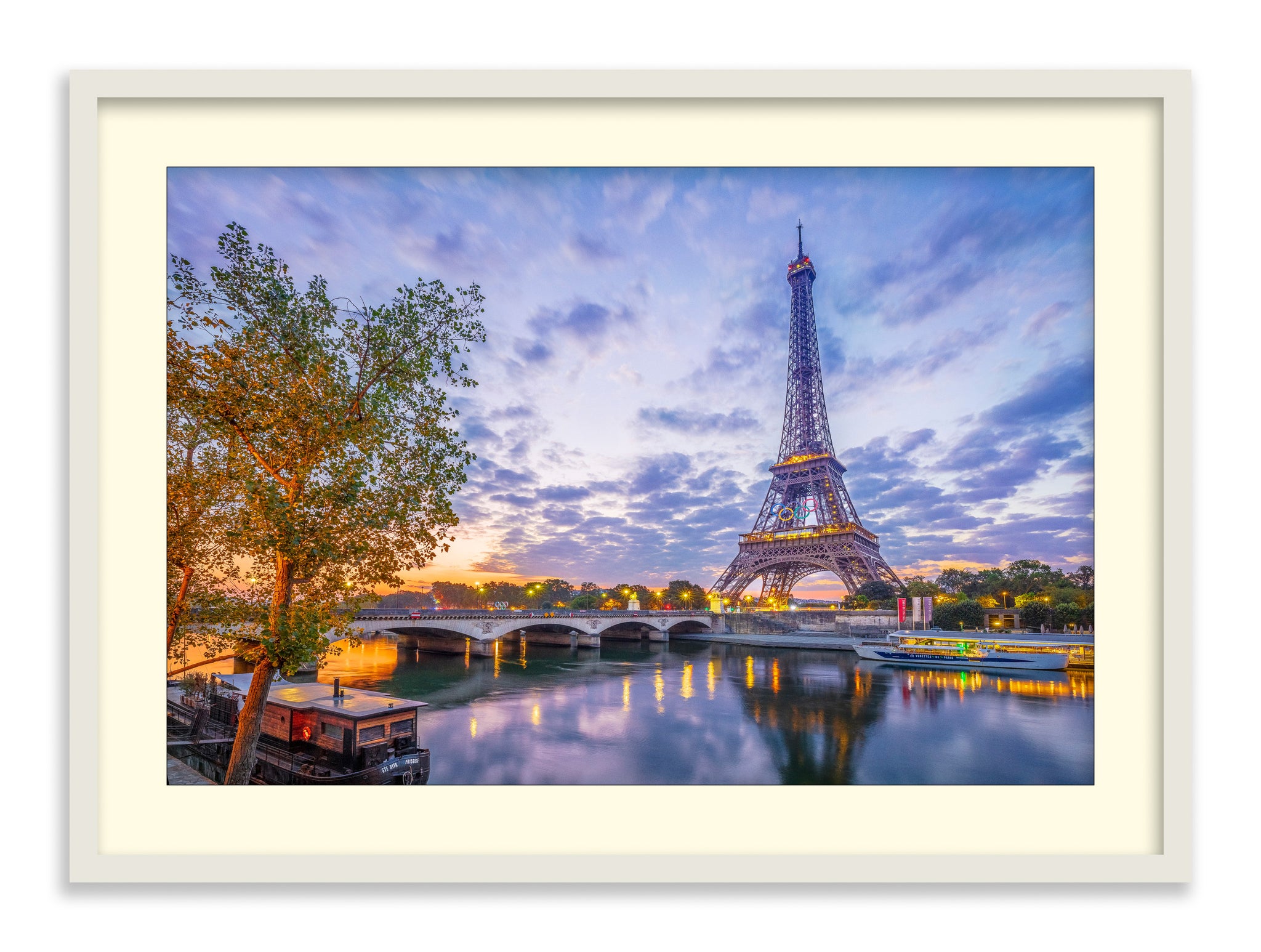 Eiffel Tower at Sunrise