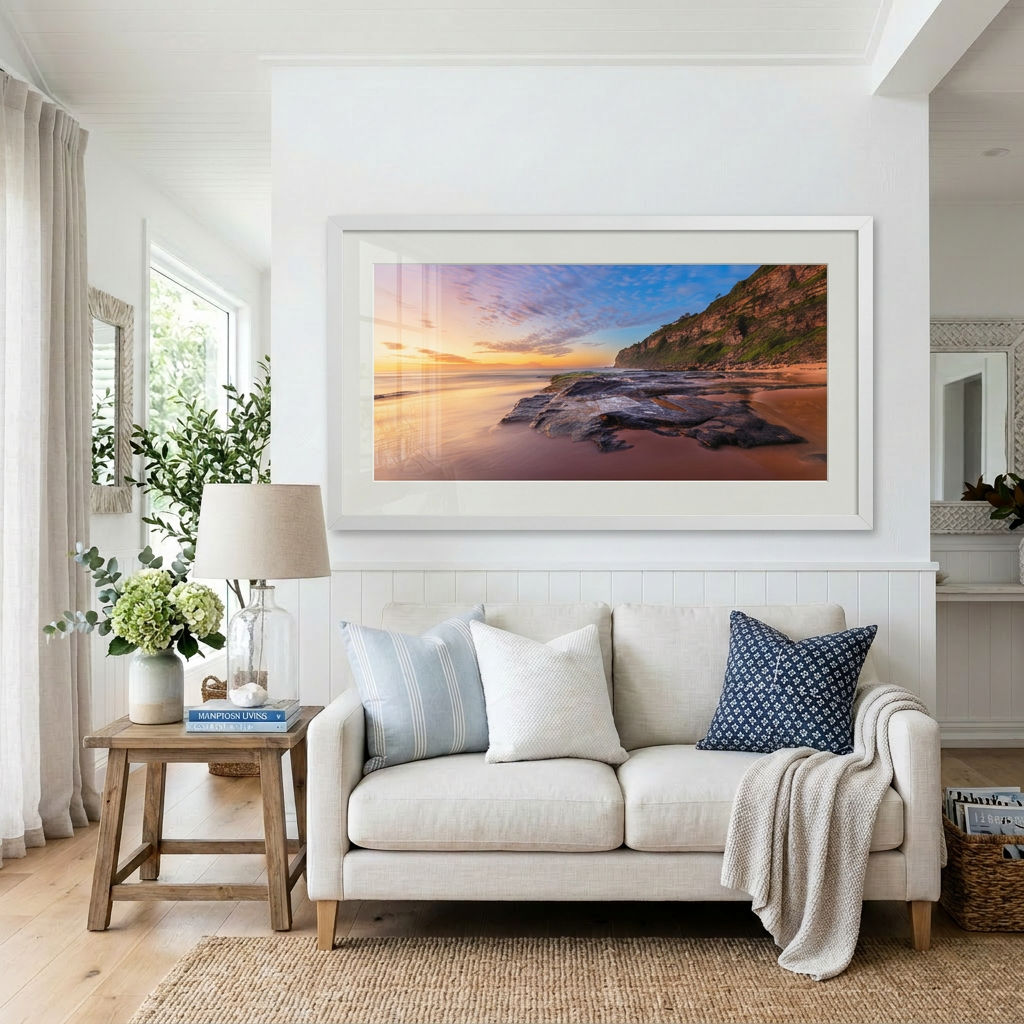 Bungan Beach sunrise fine art print Northern Beaches Sydney